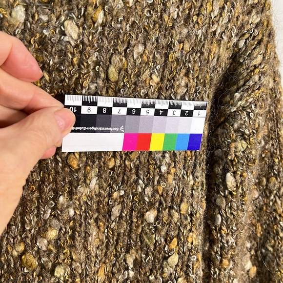 ALPS Alpaca Blend Variegated Knit Cardigan XL - Picture 7 of 9